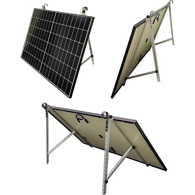 Supporto da ringhiera di balcone Handelskönig con ganci a U per un modulo solare