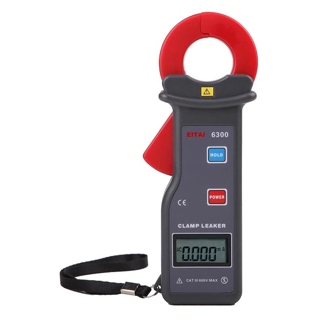 Pinza amperometrica per dispersioni EITAI con display LCD retroilluminato