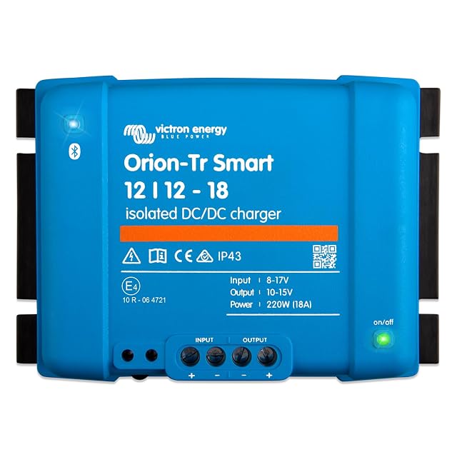 Caricatore DC-DC Victron Orion-Tr Smart con Bluetooth