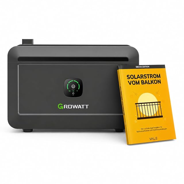 Modulo di batteria da balcone Growatt NOAH 2000 in piedi