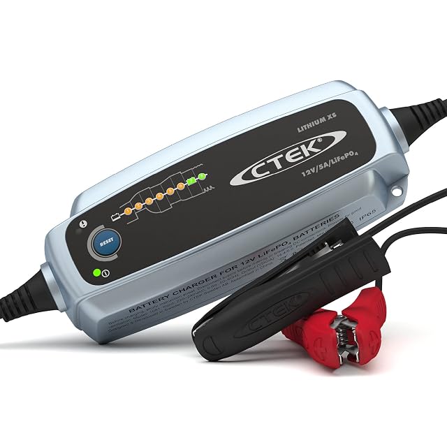 Caricabatteria CTEK Lithium XS per batterie LiFePO4