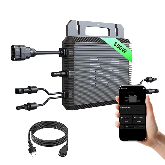 Microinverter Marstek da 800 W con connettori MC4