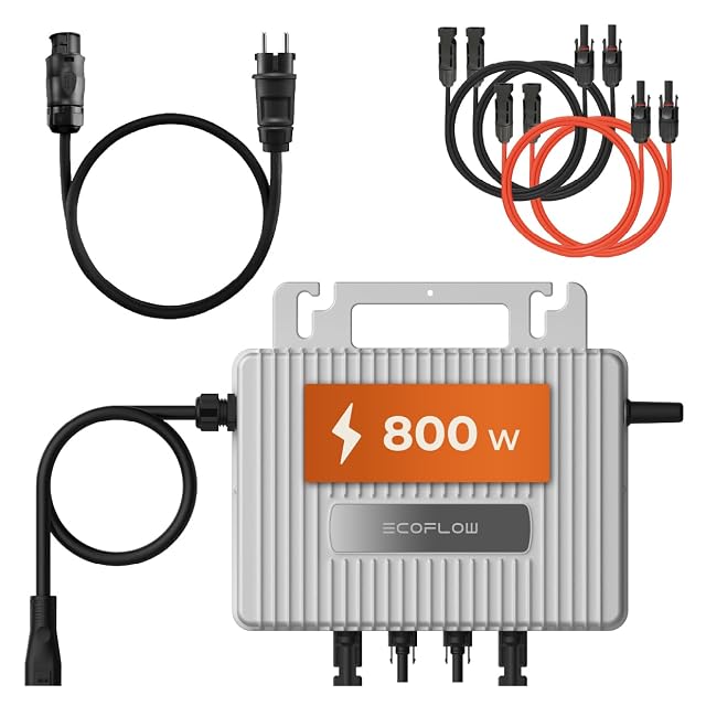 Microinverter EcoFlow Stream per impianti solari da balcone
