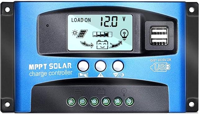 Regolatore di carica solare Y&H Wanderer BL912 da 40 A con display LCD