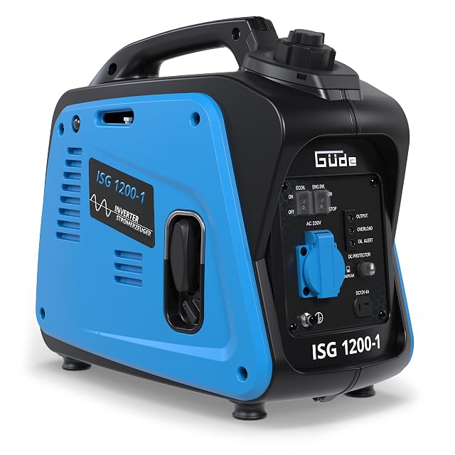 Gruppo elettrogeno inverter Güde ISG 1200-1 con maniglia di trasporto
