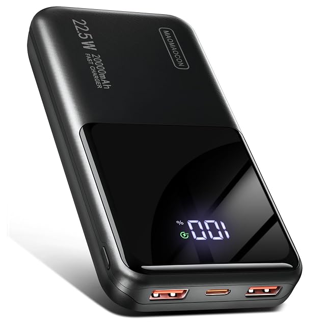 Batteria esterna sahesun da 20 000 mAh con display LCD a specchio
