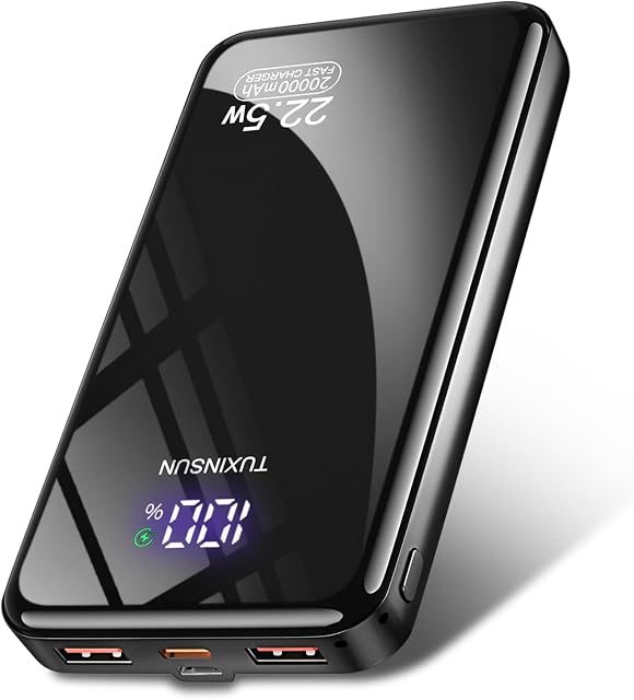 Batteria esterna zhanyugo da 20 000 mAh con display LCD