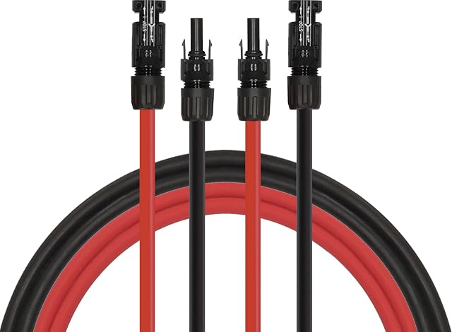 Coppia di prolunghe solari Brennenstuhl da 10 m con connettori Stäubli MC4